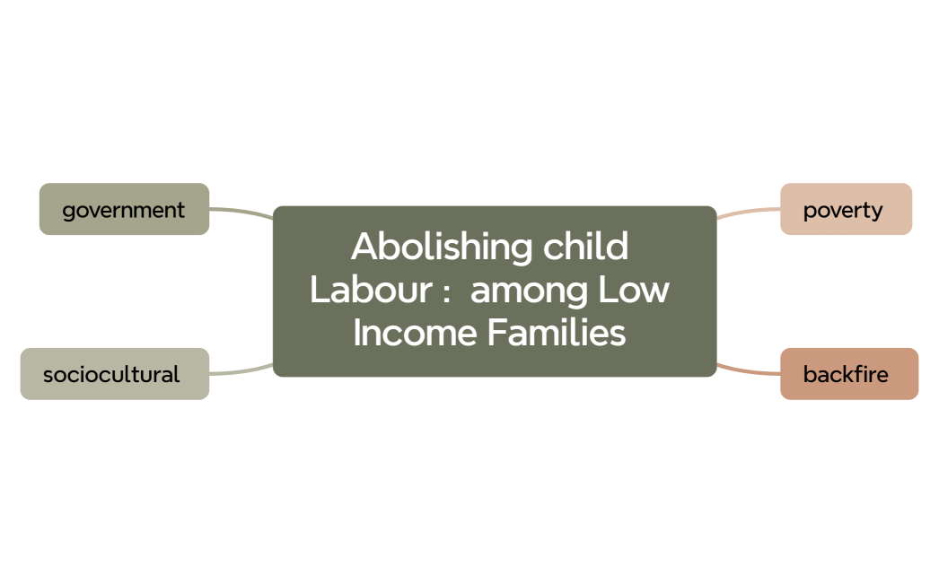 Abolishing child Labour   among Low Income Families 