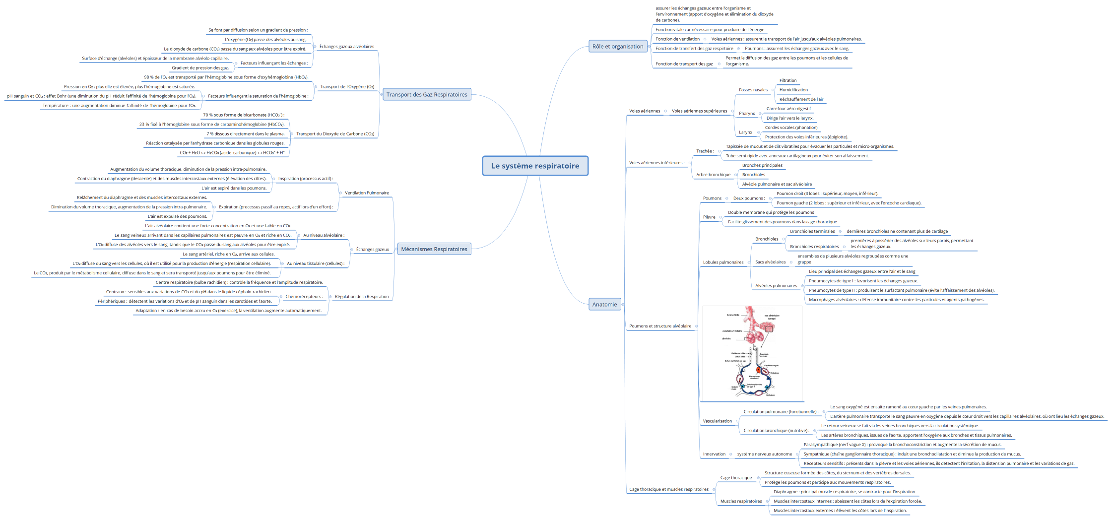 Le système respiratoire