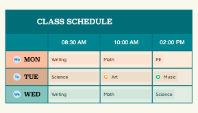 Class Schedule