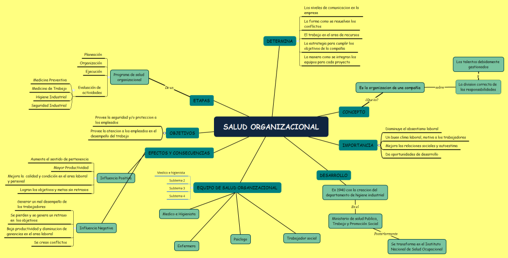 SALUD ORGANIZACIONAL