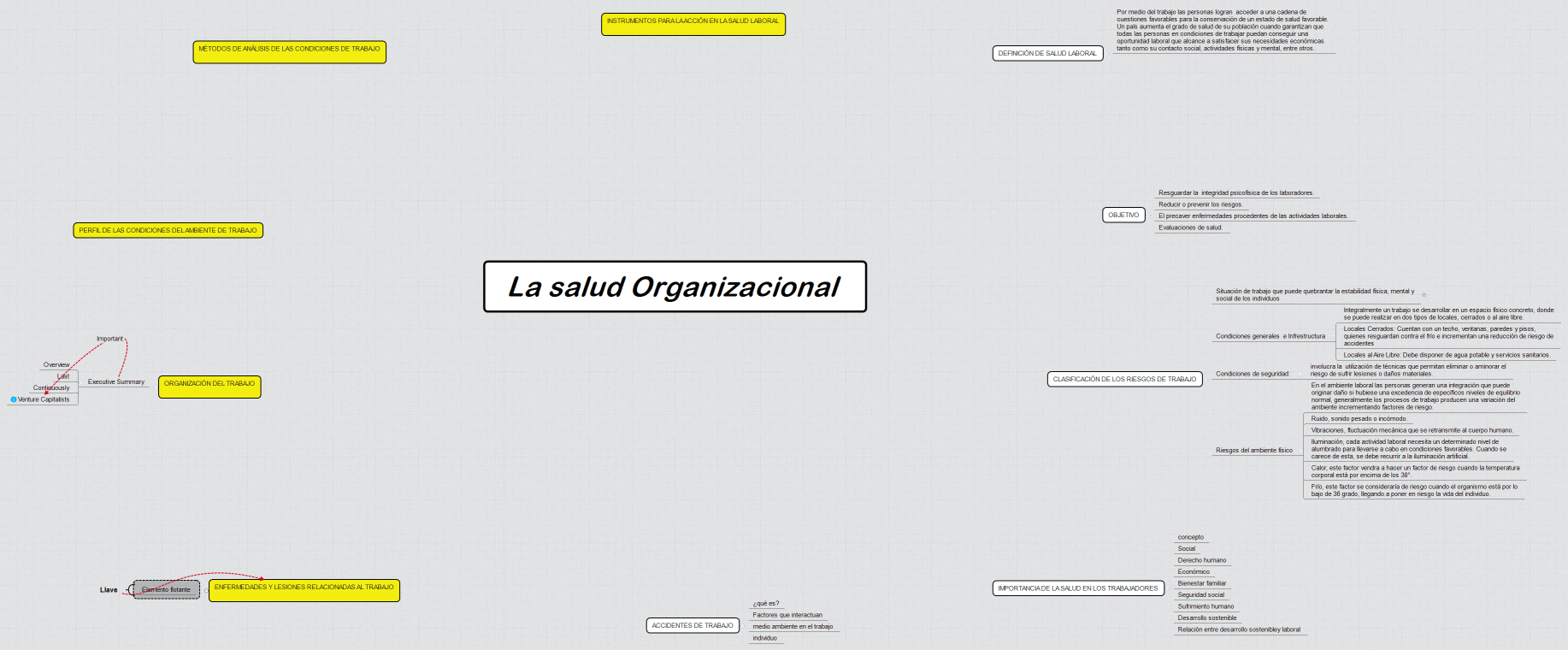 La salud Organizacional 
