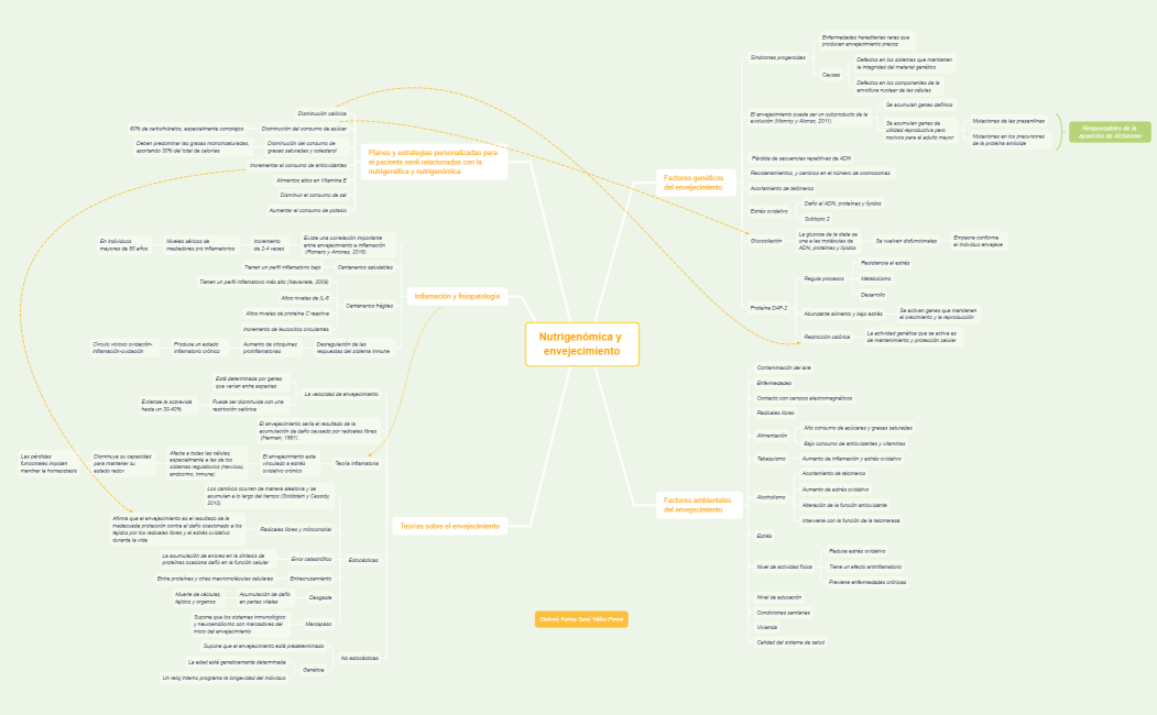 Nutrigenómica y envejecimiento