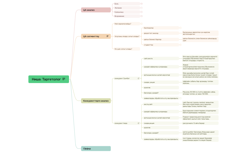 Ниша Таргетолог