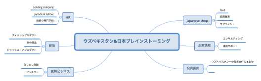 ウズベキスタン&日本ブレインストーミング