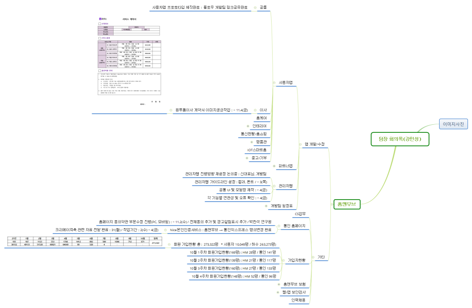팀장 회의록(강민성)