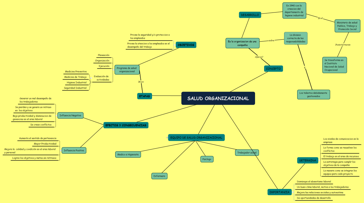 SALUD ORGANIZACIONAL