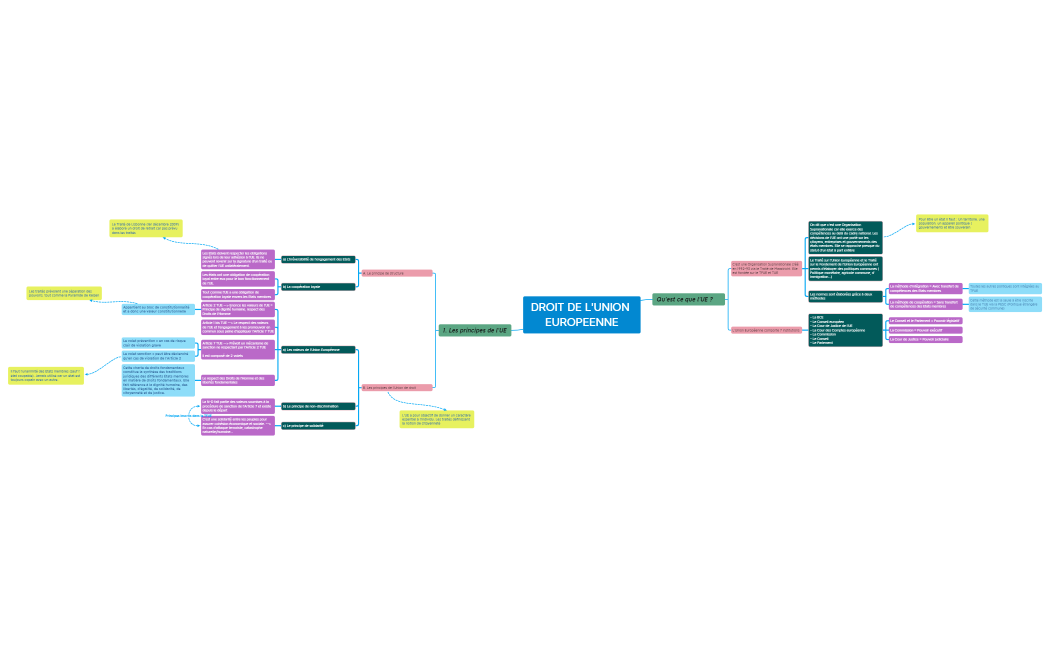 DROIT DE L'UNION EUROPEENNE.xmind