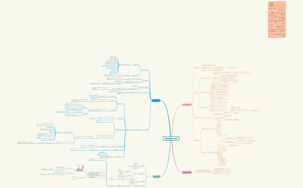 夏目紗織自己分析