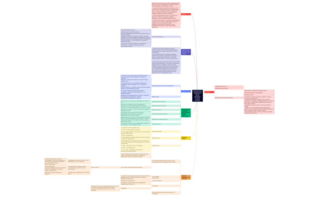 ПИЩЕВАРИТЕЛЬНАЯ СИСТЕМА РАЗВИТИЕ И ОБЩИЕ ПРИНЦИПЫ СТРОЕНИЯ. РОТОВАЯ ПОЛОСТЬ