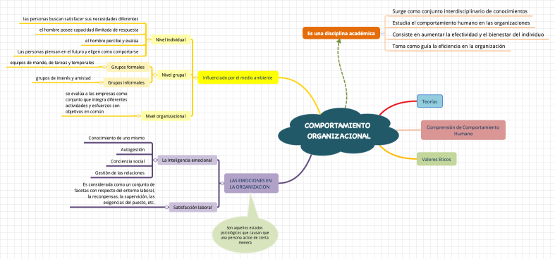 COMPORTAMIENTO ORGANIZACIONAL