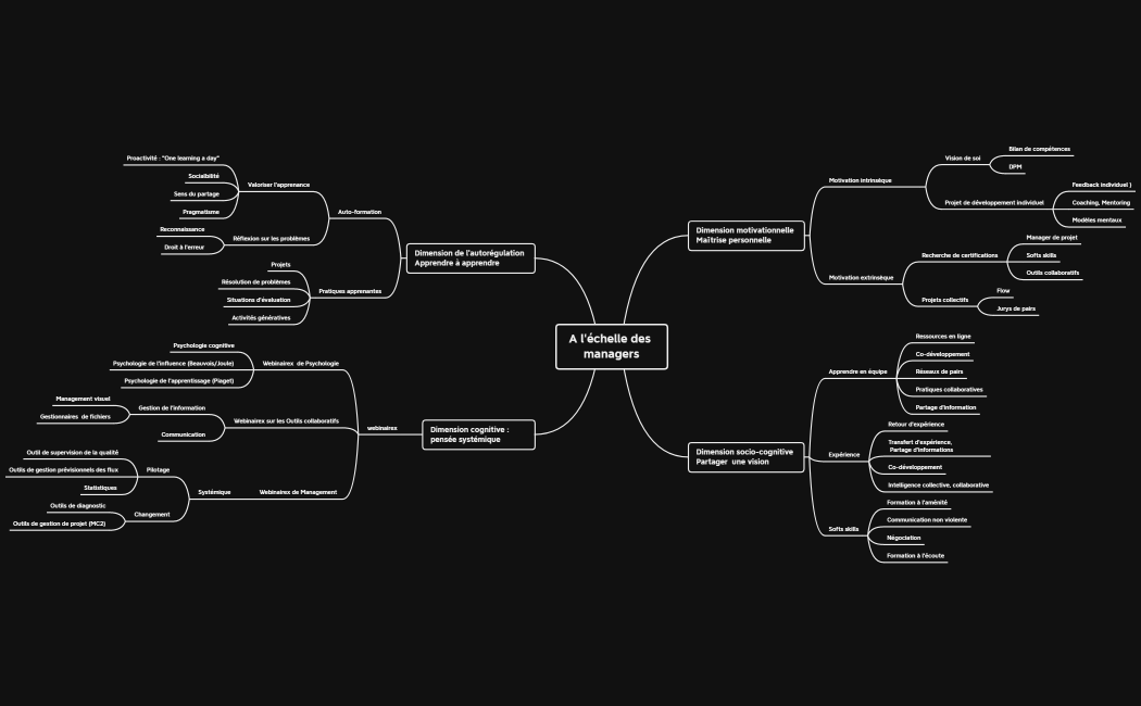 A l'échelle des managers