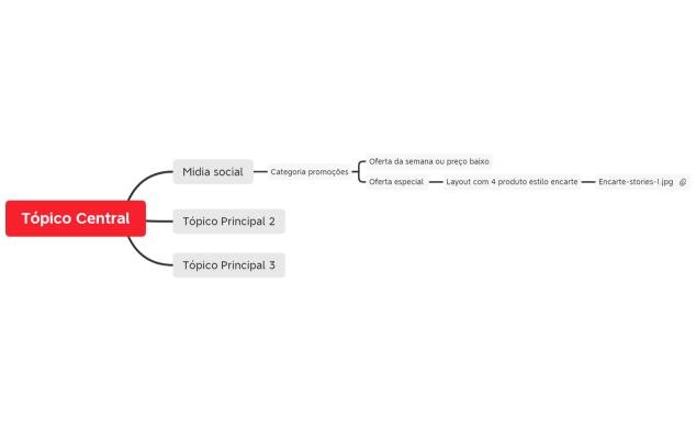 Mapa mental Souza mercado
