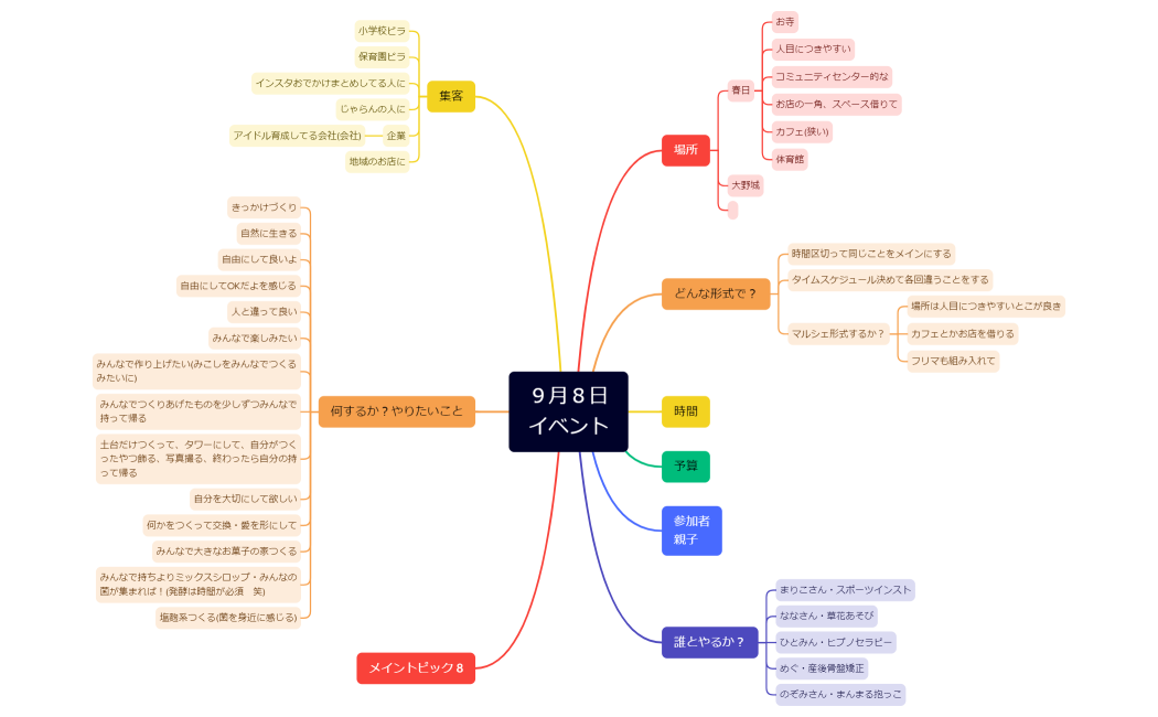 ９月８日イベント