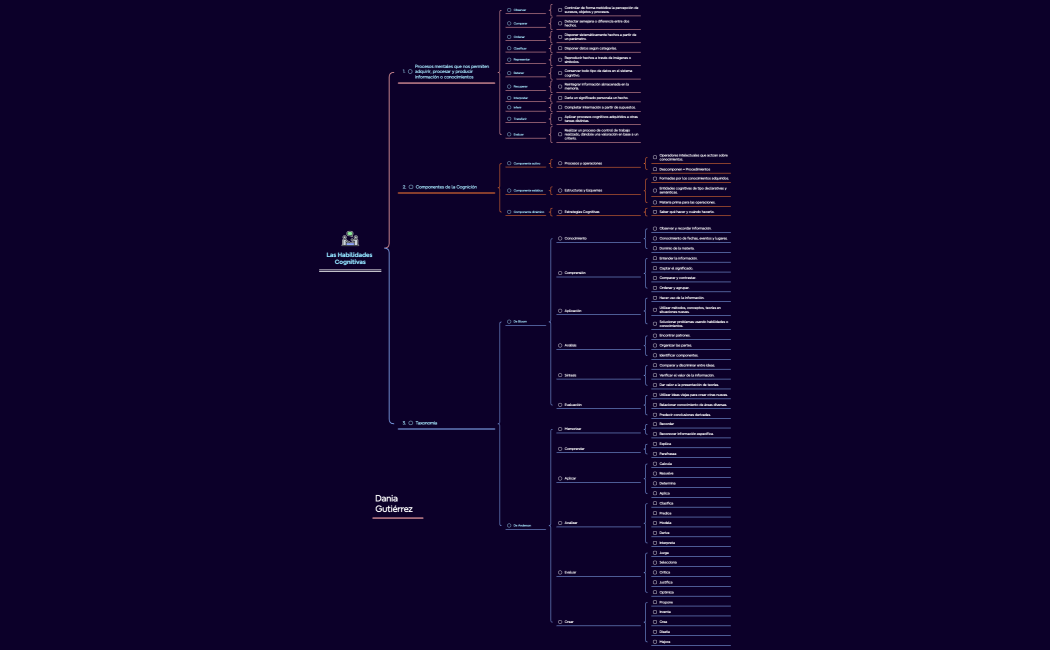 Las Habilidades Cognitivas