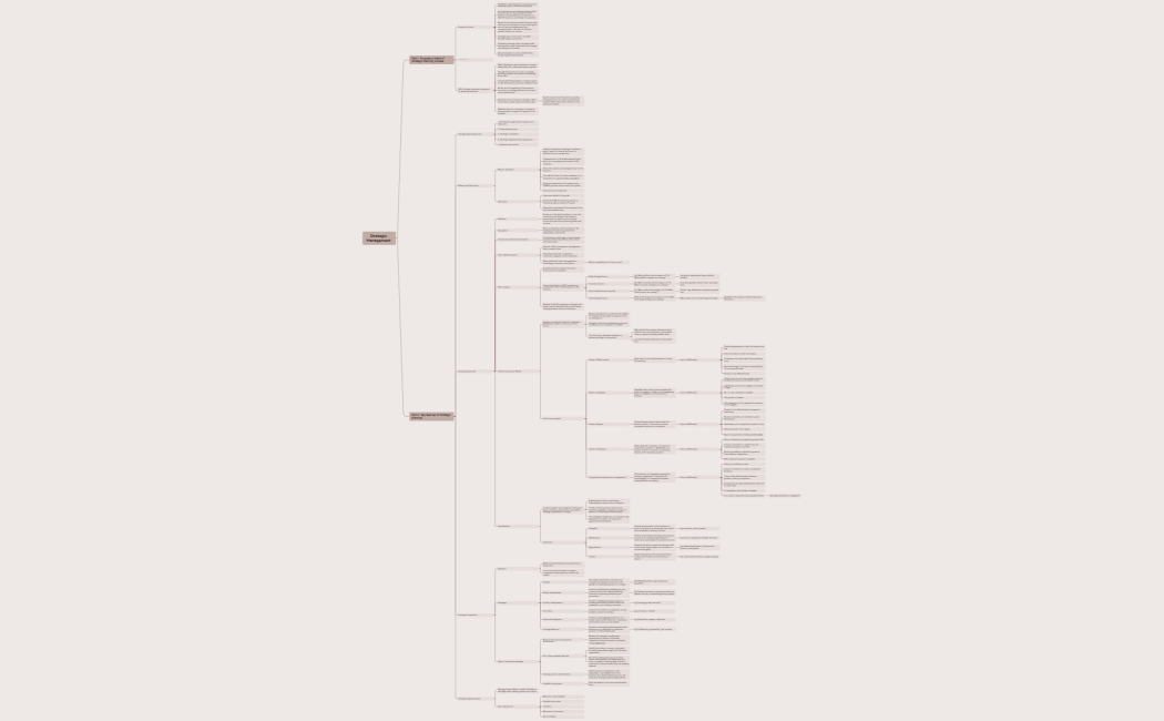 Strategic Management 