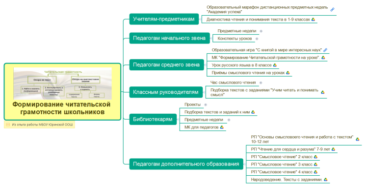 Формирование читательской грамотности школьников