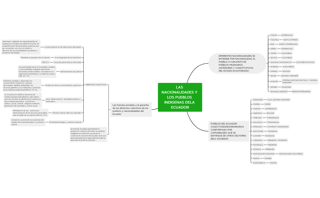 LAS NACIONALIDADES Y LOS PUEBLOS INDIGENAS DELA ECUADOR