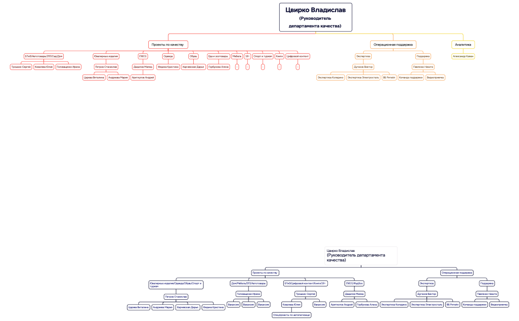 Цвирко Владислав(Руководитель департамента качества) 