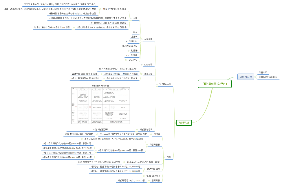 팀장 회의록(강민성)