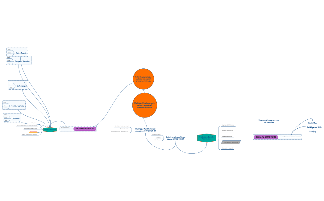 Da Intenzione ad Opportunità