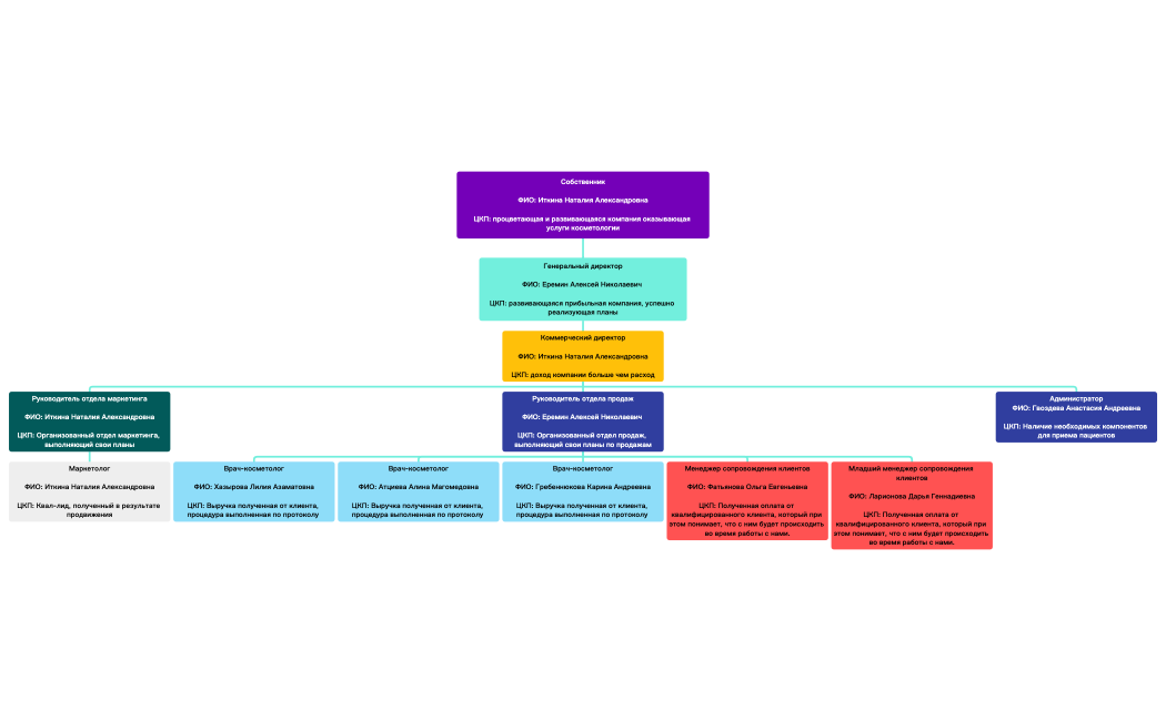 Структура компании