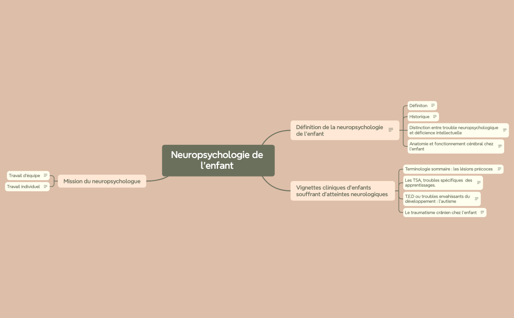 Neuropsychologie de l’enfant 