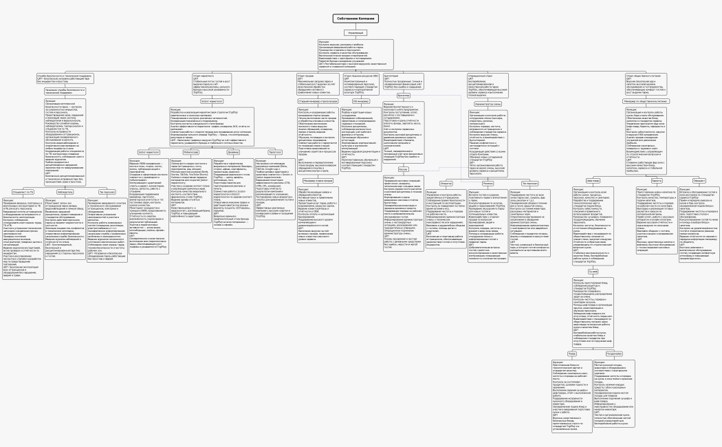 орг структура TopPlay