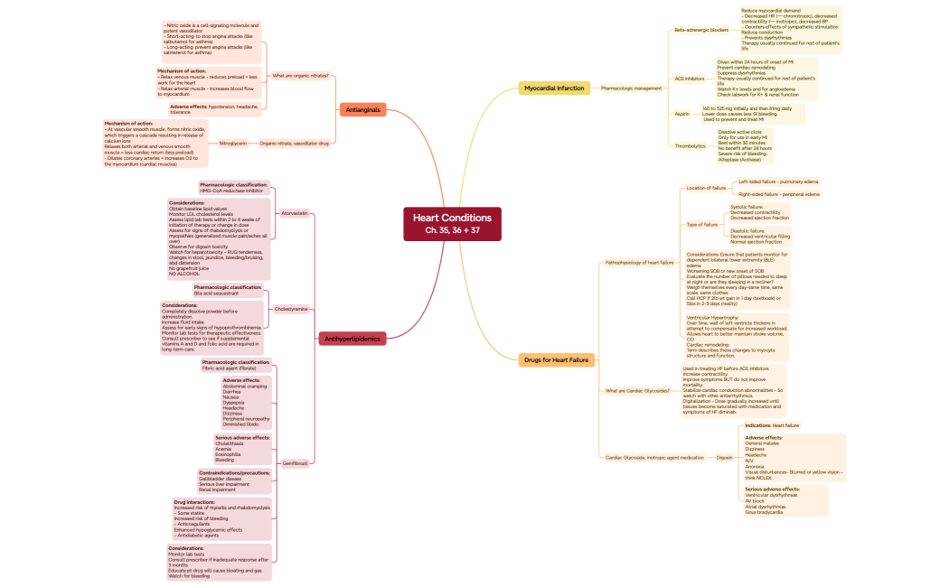 Heart ConditionsCh. 35, 36 + 37