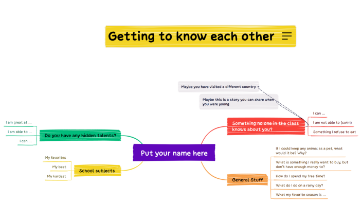 Ice Breaker Activity