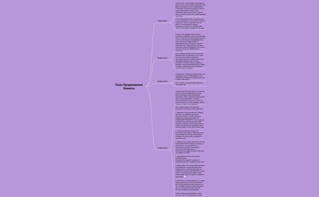 План ПродвиженияКамилы