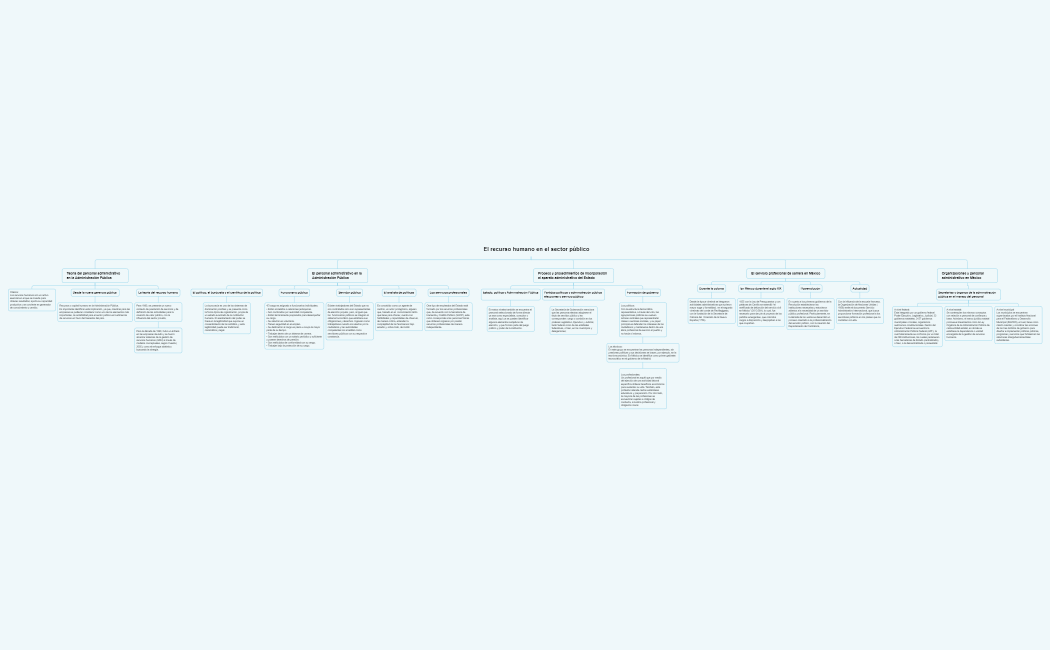 El recurso humano en el sector público