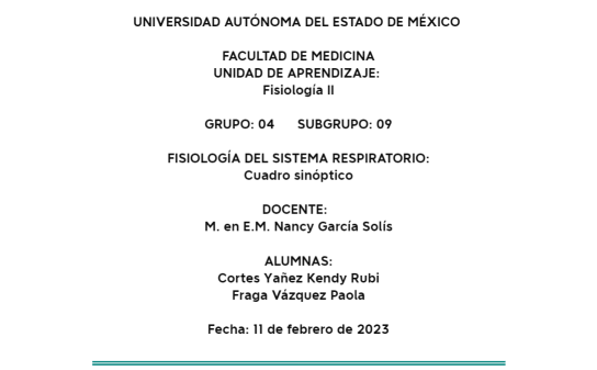 Proceso de Respiración