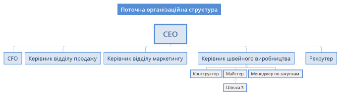Поточна організаційна структура