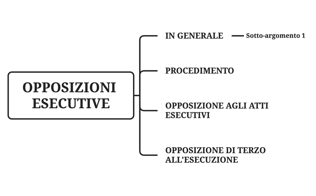 OPPOSIZIONI ESECUTIVE