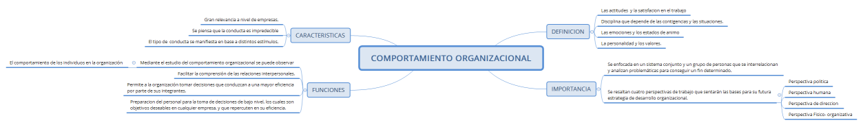 COMPORTAMIENTO ORGANIZACIONAL