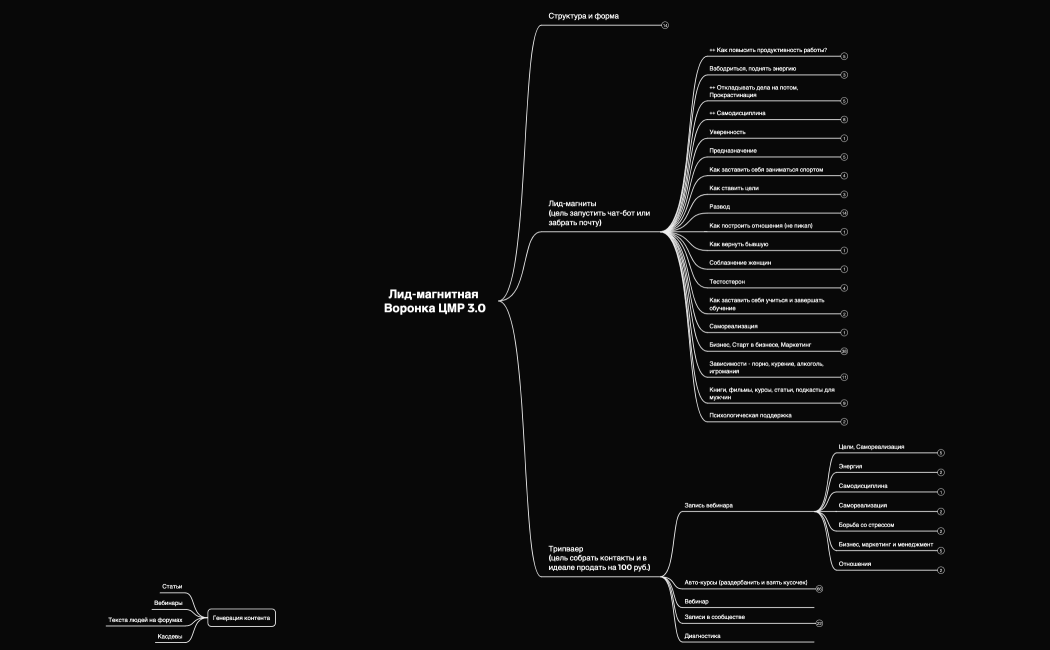 Лид-магнитная Воронка ЦМР 3.0