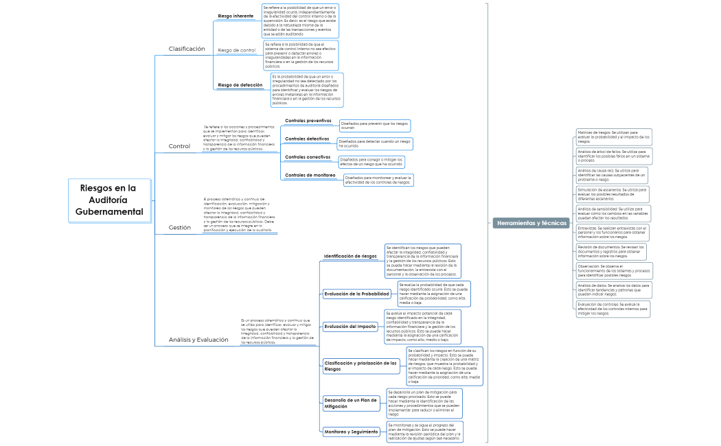 Riesgos en la Auditoría Gubernamental