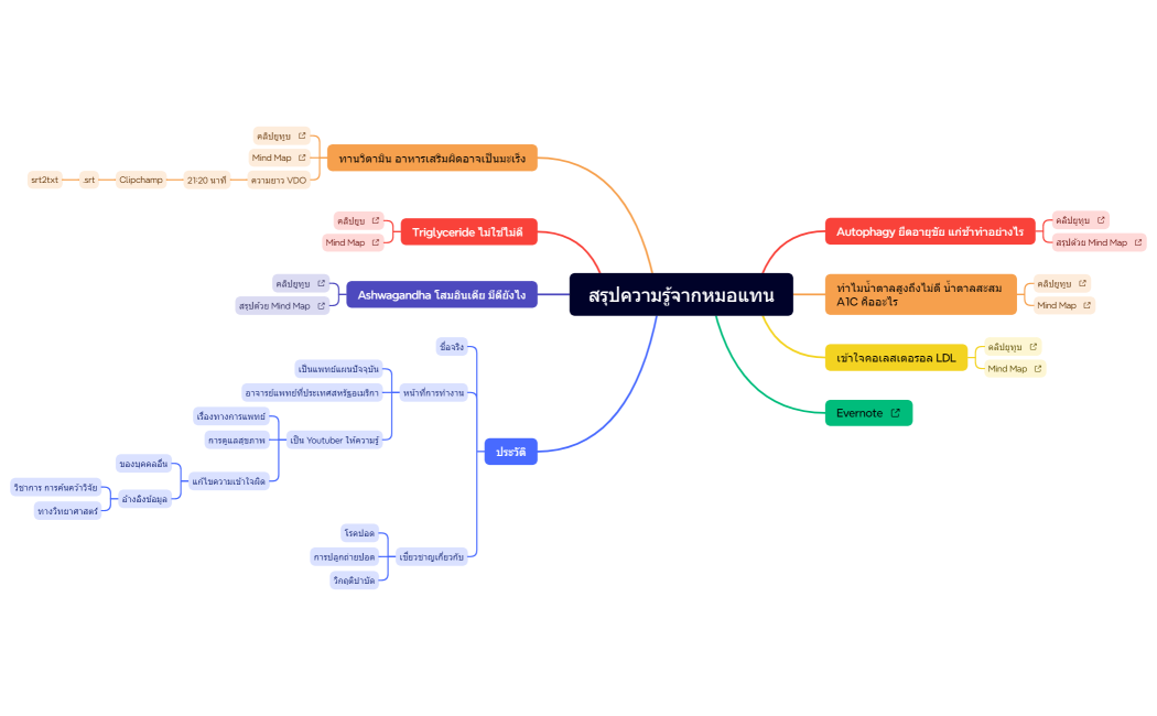 สรุปความรู้จากหมอแทน