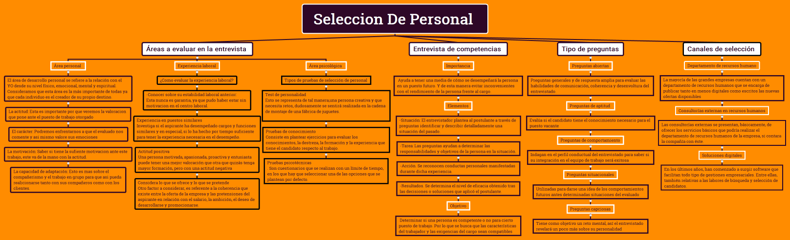Seleccion de personal 