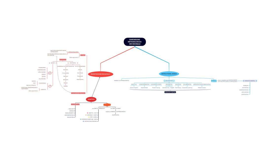 DIMENSIONE METODOLOGICA DECISIONALE