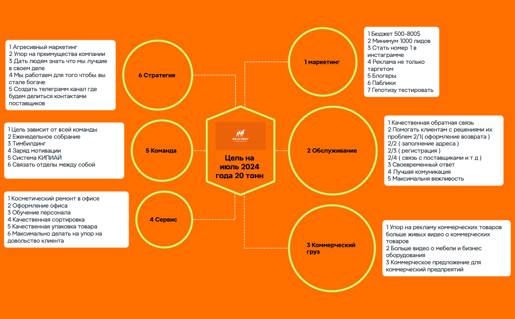 Цель на июль 2024 года 20 тонн 