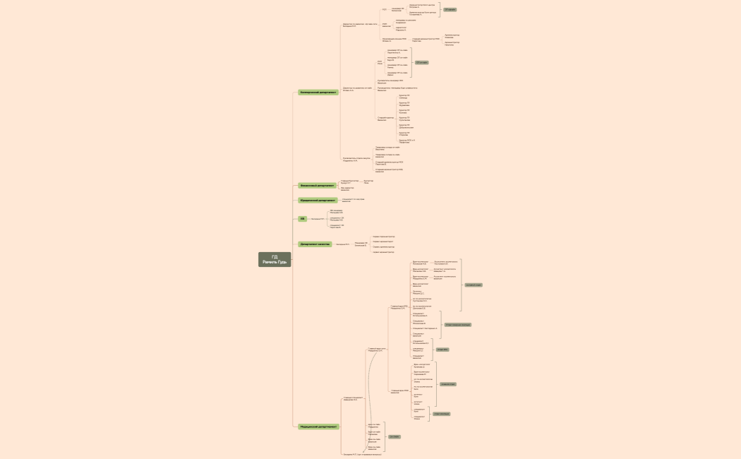 Организационная диаграмма