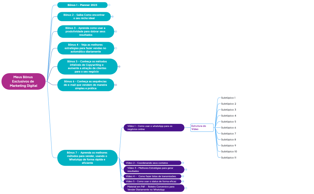 Meus Bônus Exclusivos de Marketing Digital