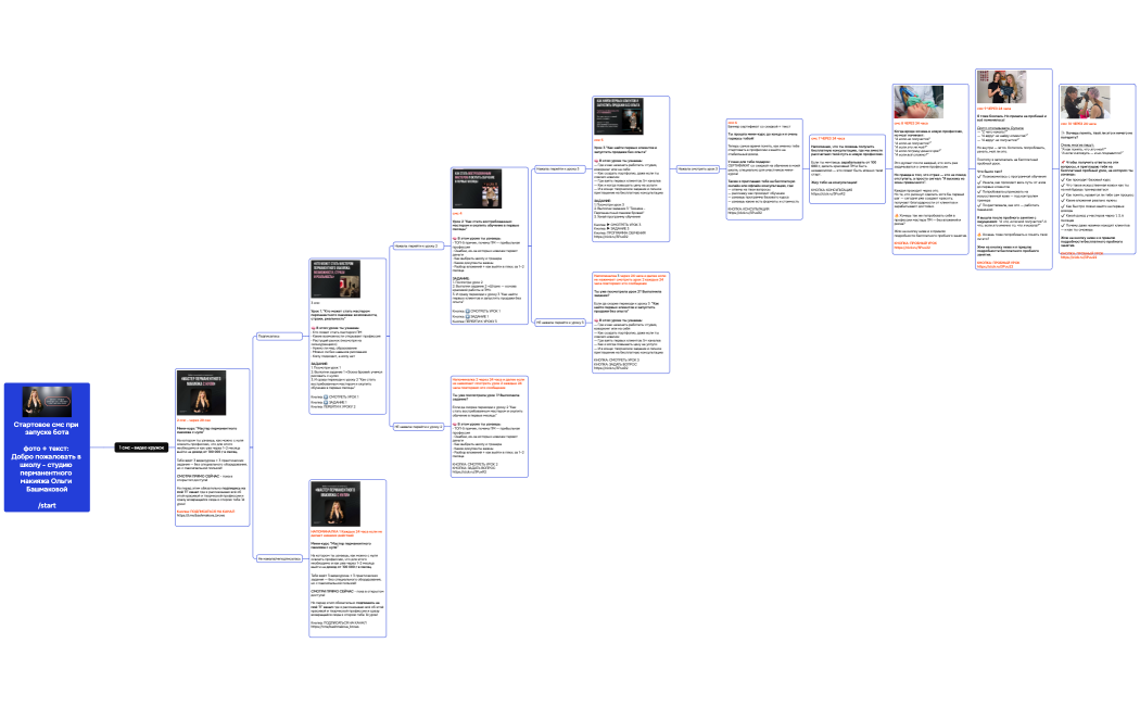 Оля Б воронка мини курс